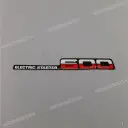 Side cover decal, left side