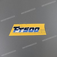 HONDA Emblème de flanc de carénage, Type 2 87126-MC8-640ZB