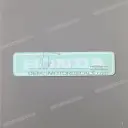 Headlight bracket emblem