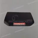 Front fender decal