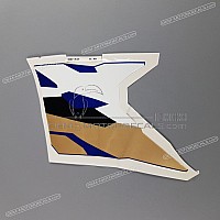 HONDA Autocollant de carénage supérieur, côté droit 87131-MAY-640ZC