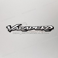 HONDA Emblème VARADERO de carénage intermédiaire 87131-MBT-D20ZA