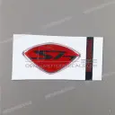 Front shield emblem