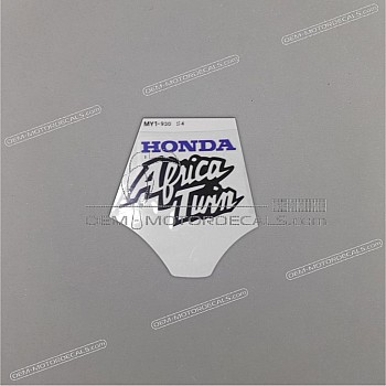 Front cowling decal