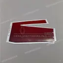 Zijkap sticker, rechterkant