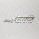 Autocollant de garde-boue avant