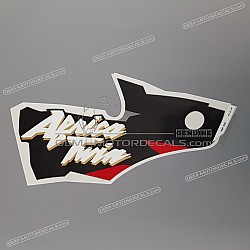 Side cowling decal, left side