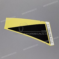 Side cowling decal, right side