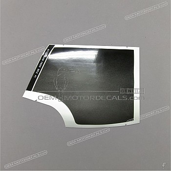 Seitenverkleidung Aufkleber, Rechte Seite