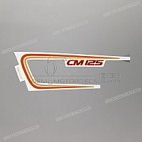 HONDA Frame cowling stripe, left side 87137-KC2-680ZB