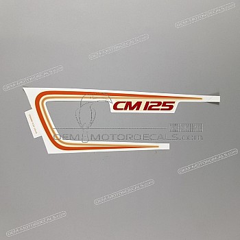 Autocollant de capot de cadre, côté gauche