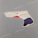 Seitenverkleidungsaufkleber, linke Seite