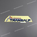 Naklejka na pokrywę boczną TRANSALP