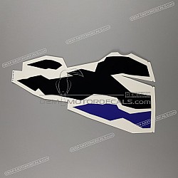 De pegatinas de tanque, juego, lado derecho