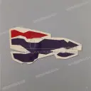 Africa Twin Seitenverkleidungsaufkleber, rechte Seite
