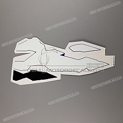 De pegatinas de tanque, juego, lado izquierdo