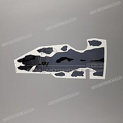 Naklejka na zbiornik, lewa strona