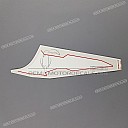 Autocollant de réservoir Africa Twin, côté droit