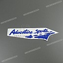 Autocollant de réservoir Africa Twin, côté droit