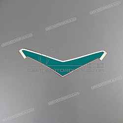 Front fender decal