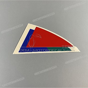Front cowling decal, right side
