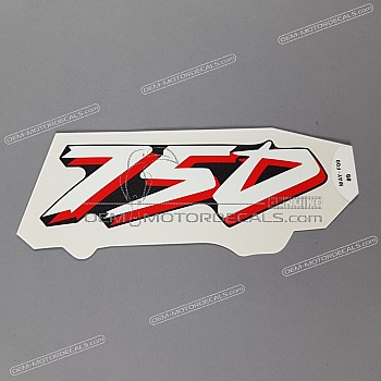 Heckverkleidung Aufkleber