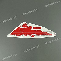 HONDA Autocollant de carénage arrière, côté droit 87146-MY1-930ZA