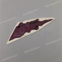 HONDA Right side cover stripe, right side 87146-MY1-930ZC