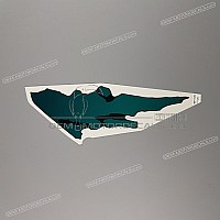 HONDA Autocollant de flanc de carénage, côté gauche 87147-MY1-620ZA