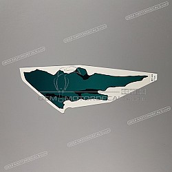 Tail cowl decal, left side