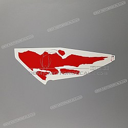 Naklejka na tylną owiewkę / zadupek, lewa strona