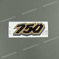 HONDA Autocollant de flanc de carénage Africa Twin, côté gauche 87148-MY1-000ZB
