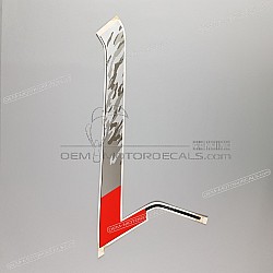 Heckverkleidung Aufkleber