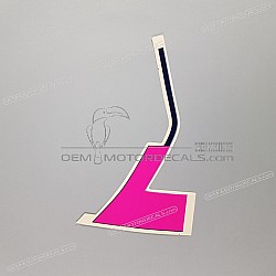 Heckverkleidung Aufkleber, Linke Seite