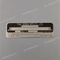 HONDA Caution label 87501-KPH-P00