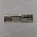 Voorzichtigheid label, Bandenbelasting