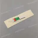 Kettingspanner waarschuwingssticker