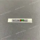 Swingarm kettingafstelling sticker