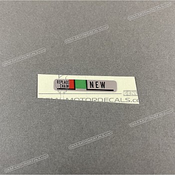 Caution label, Chain