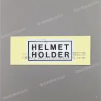 HONDA Label voor helmlocker 87511-MW0-670ZA