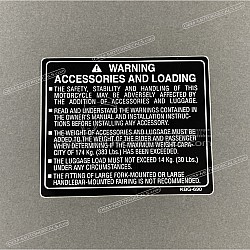 Caution label