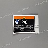 HONDA Accessory Label 87512-KPN-E00
