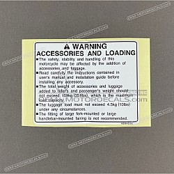 Caution label