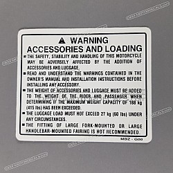 Etykieta ostrzegawcza