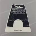 Rear fender drive type decal