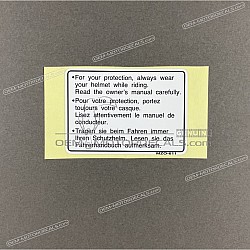 Etiqueta de precaución