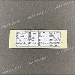 Etiqueta de precaución