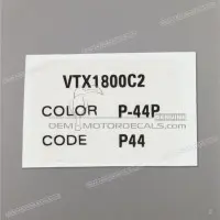 HONDA Sicherheitshinweis-Aufkleber 87565-MCH-000ZD