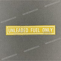 HONDA Etykieta ostrzegawcza, Unleaded fuel 87586-MAN-650ZB