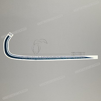 Kanzel / Oberteil Verkleidung Aufkleber, Rechte Seite